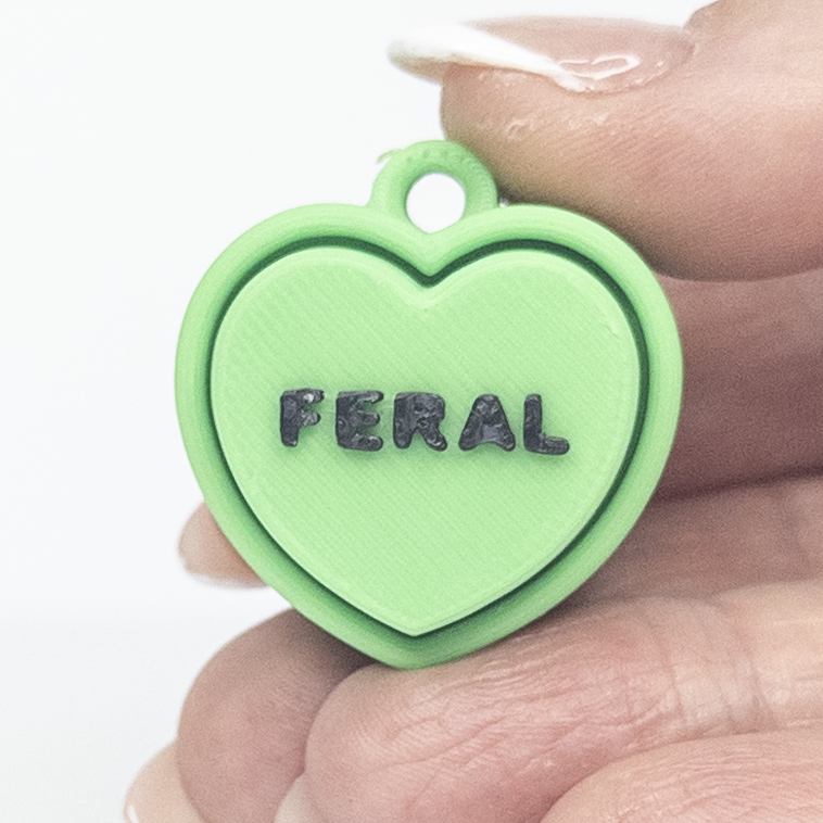 Feral Heart Fidget Clicker