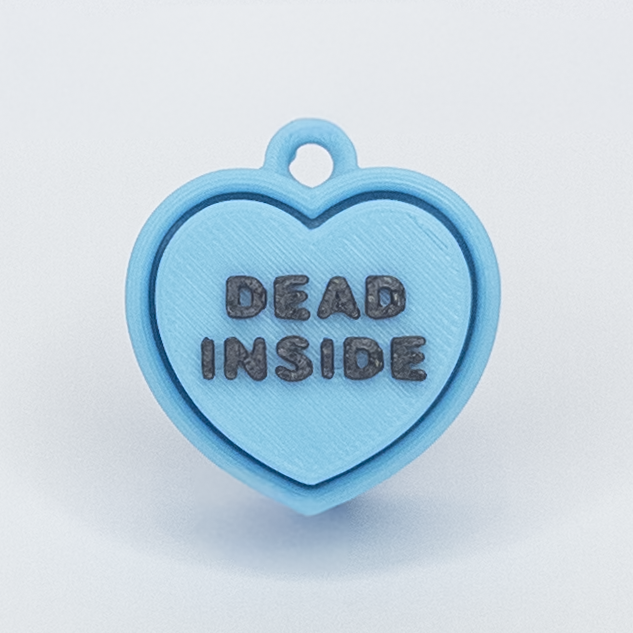 Dead Inside Heart Fidget Clicker