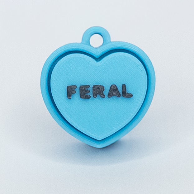 Feral Heart Fidget Clicker