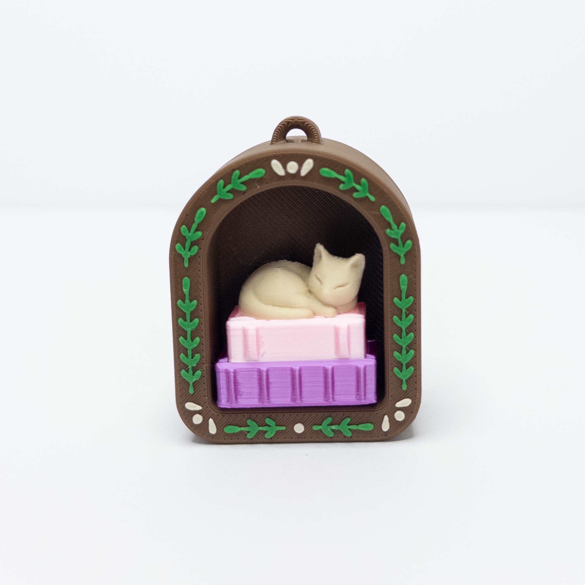 Cat Book Frame Fidget Clicker