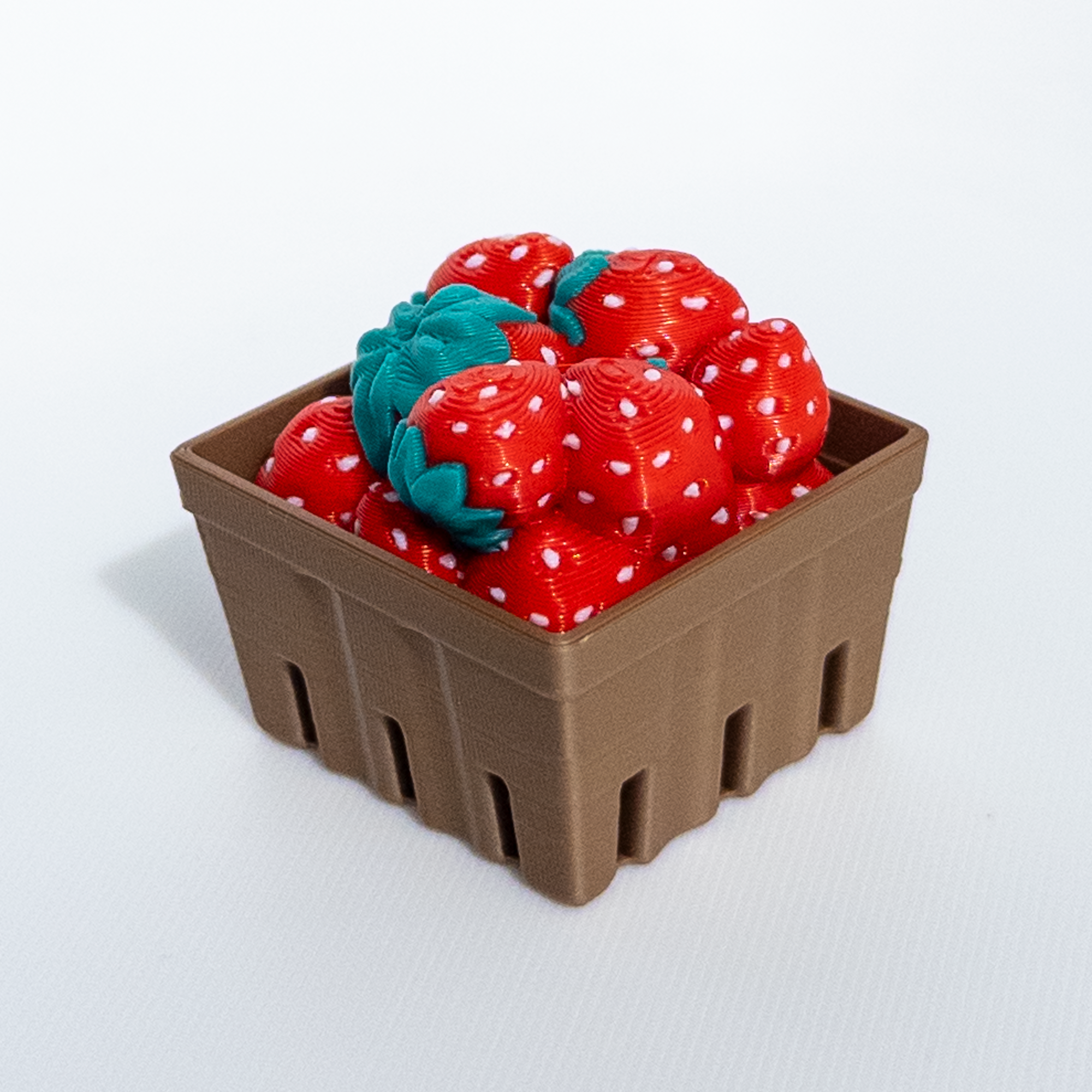 Crate Of Strawberries Fidget Clicker