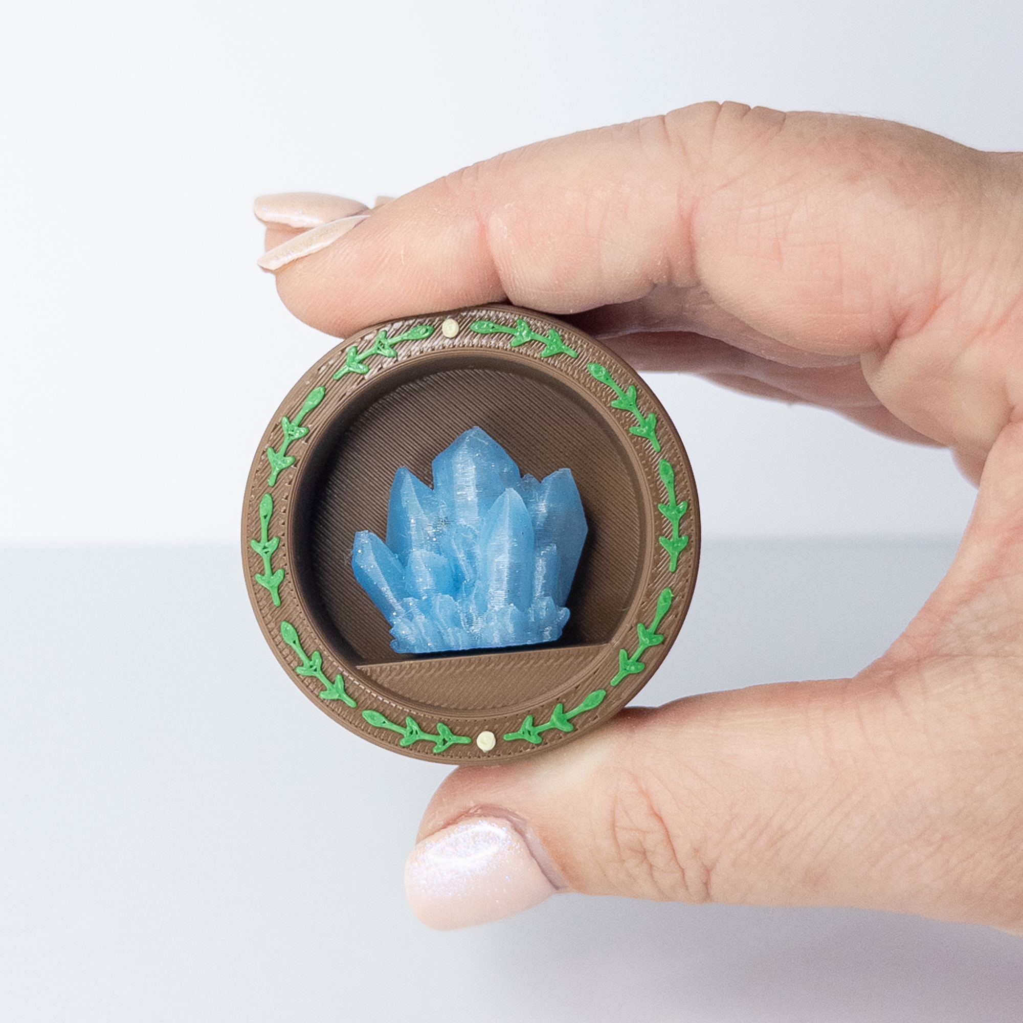 Crystal Frame Fidget Clicker