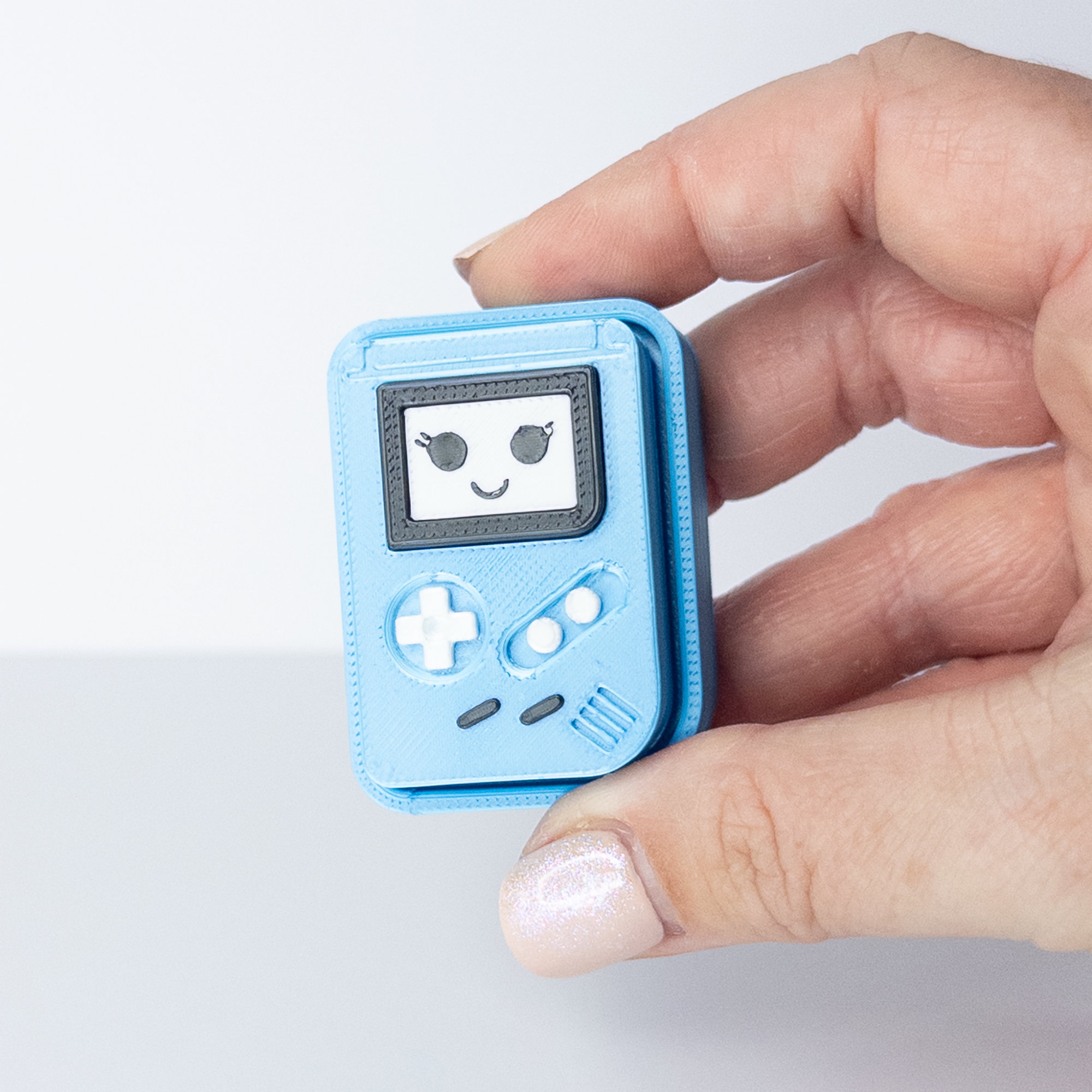 Blue Gameboy Fidget Clicker