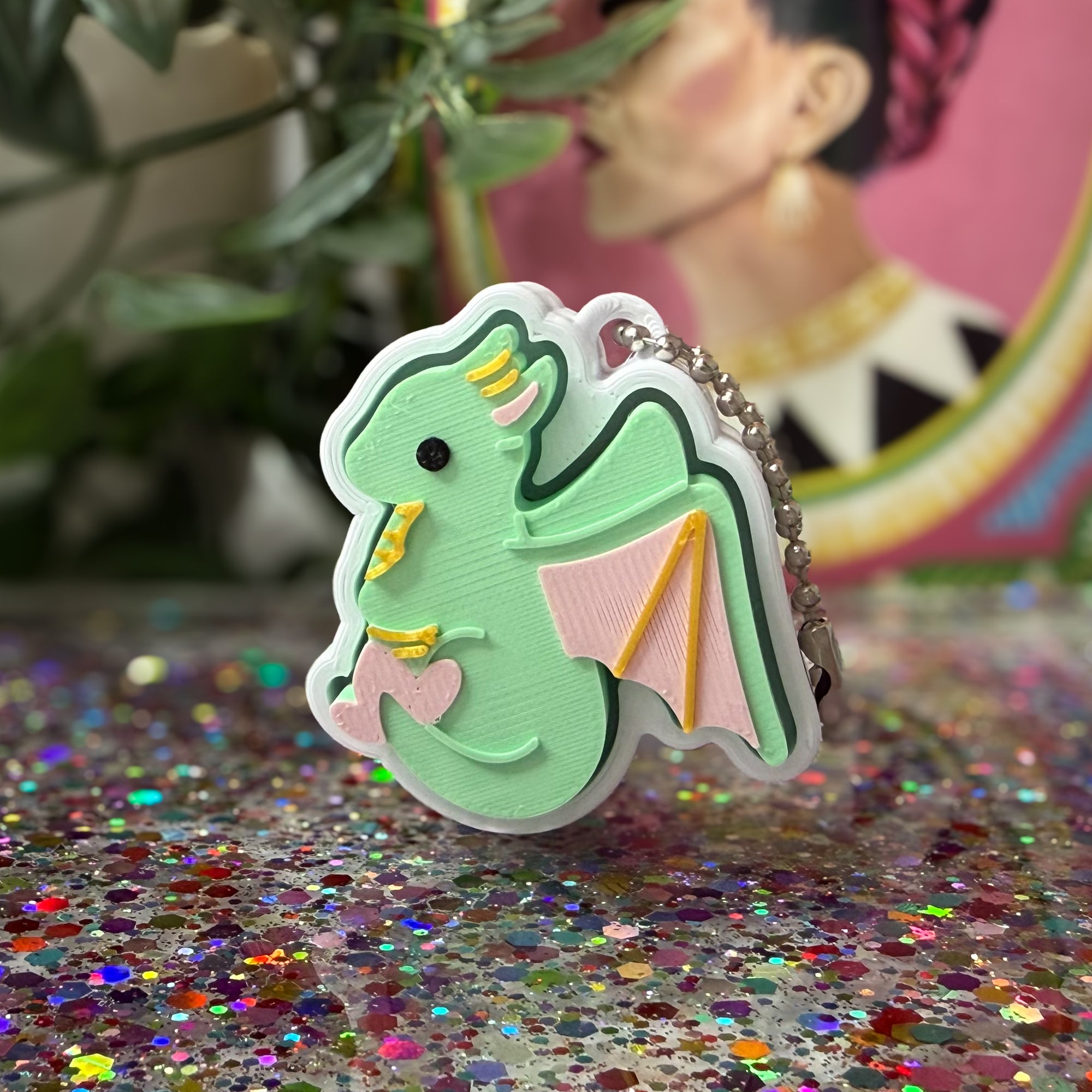 Green Dragon Fidget Clicker