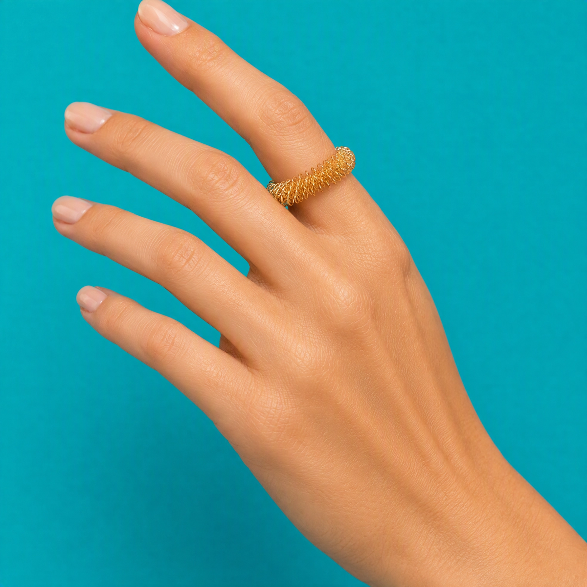 Spikey Finger Ring