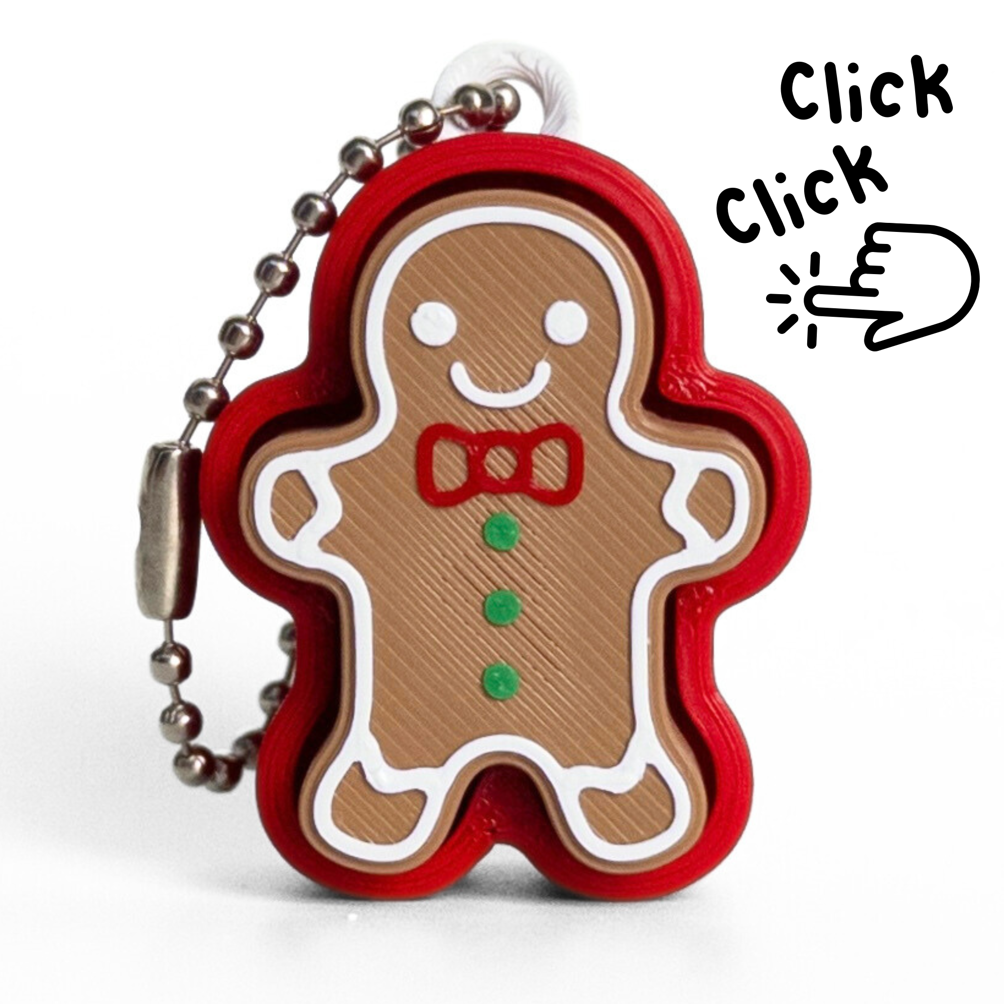Gingerbread Fidget Clicker