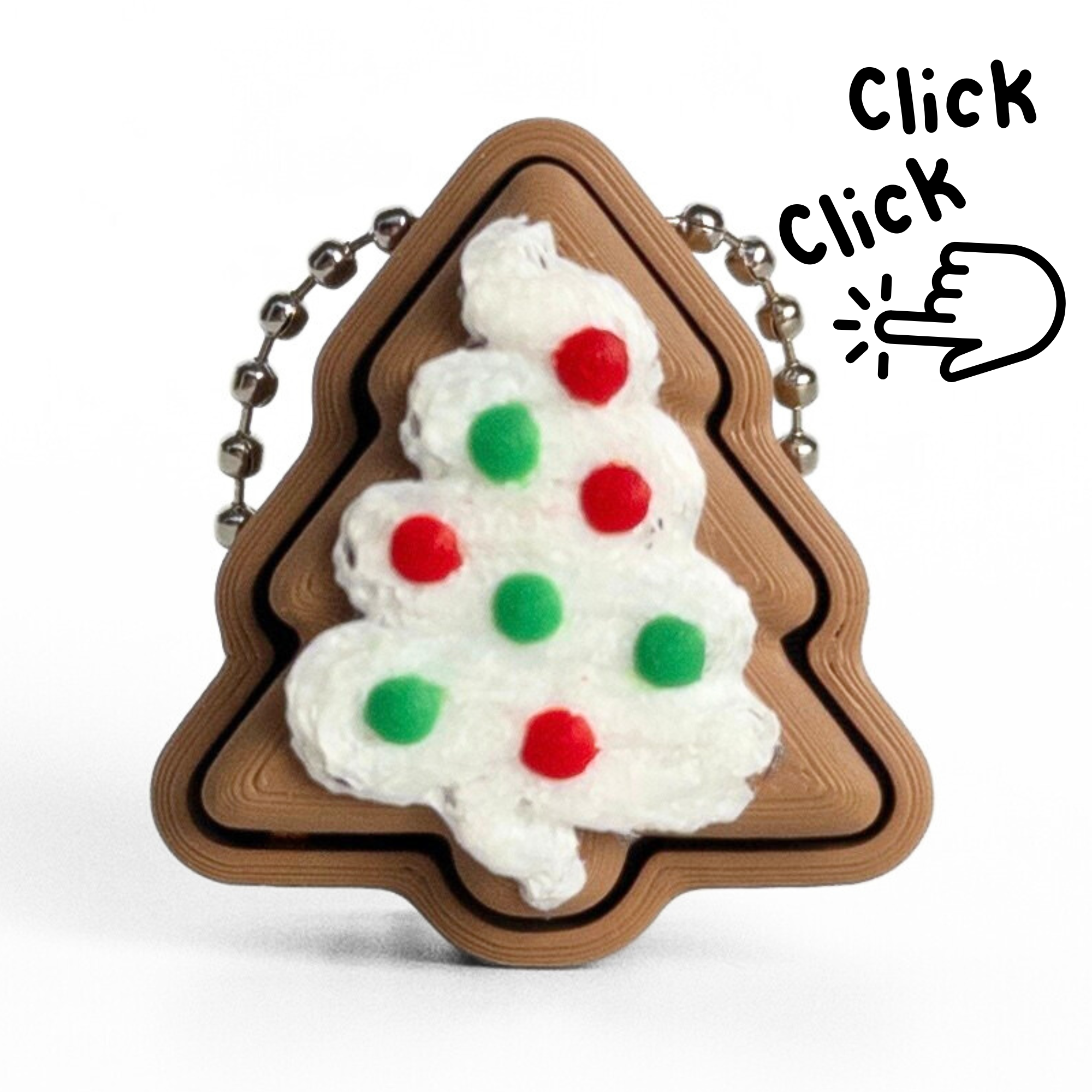 Iced Tree Cookie Fidget Clicker