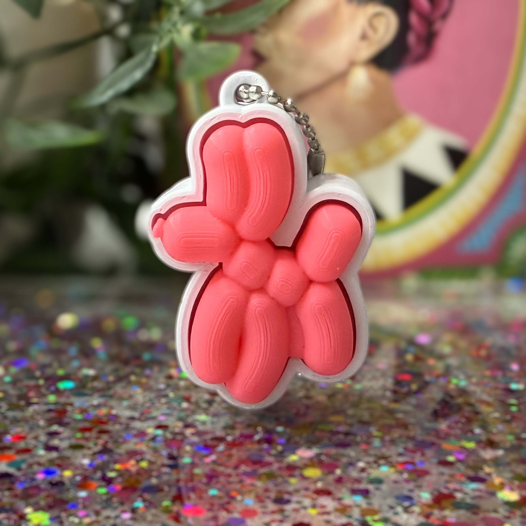 Balloon Dog Clicker Fidget