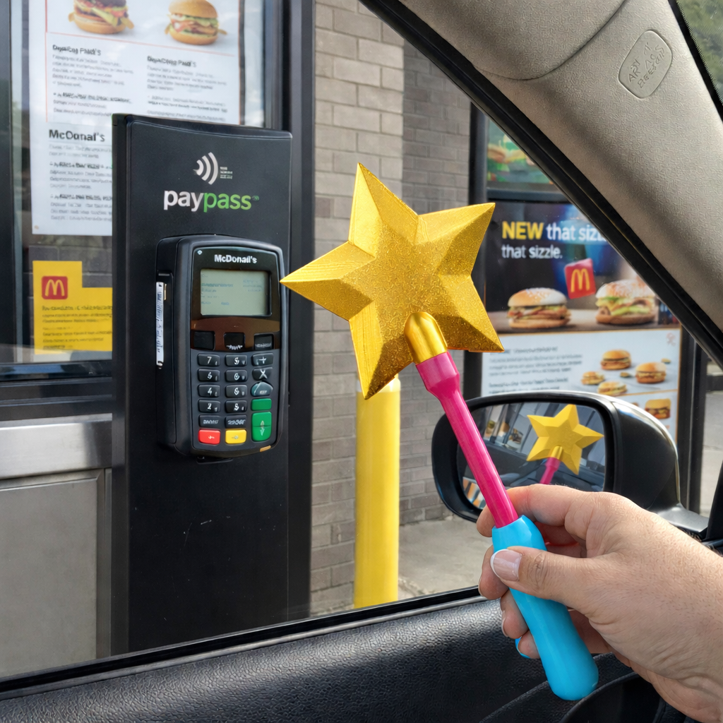 Gold Star Tap To Pay Magic Wand