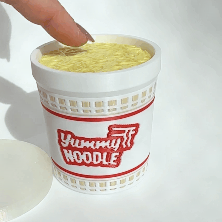 Noodle Cup Fidget Clicker