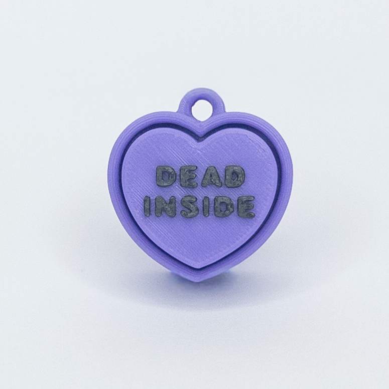 Dead Inside Heart Fidget Clicker