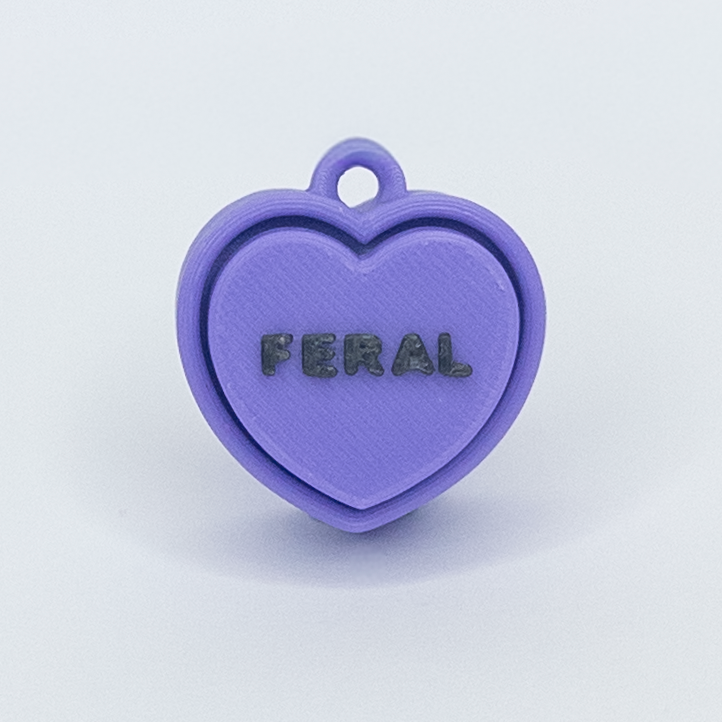 Feral Heart Fidget Clicker