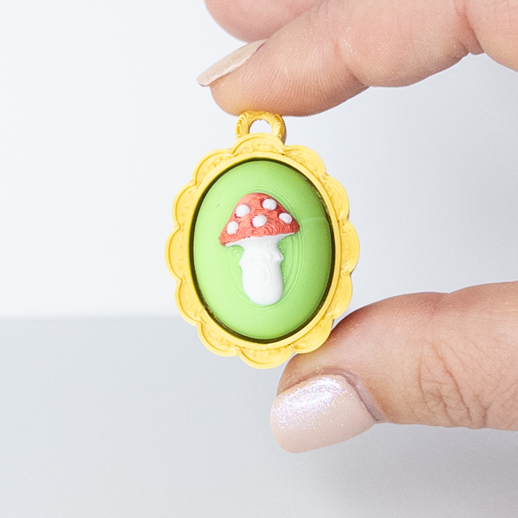 Toadstool Frame Fidget Clicker