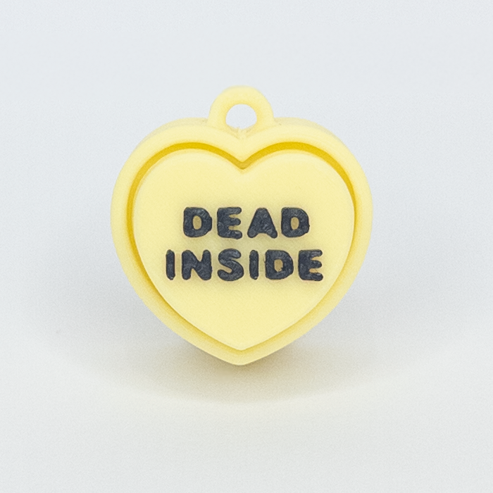 Dead Inside Heart Fidget Clicker