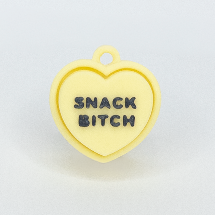 Snack B*tch Heart Fidget Clicker