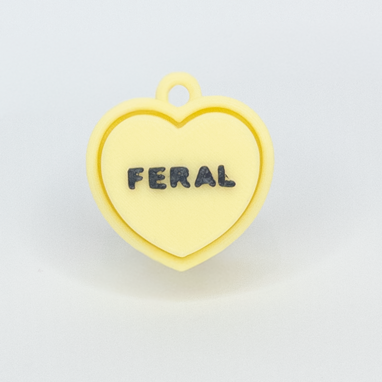 Feral Heart Fidget Clicker